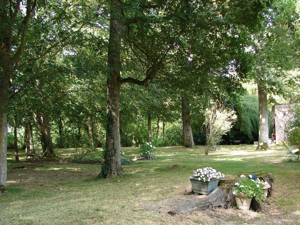 Logis De La Paqueraie Bed and Breakfast Saint-Branchs Eksteriør billede